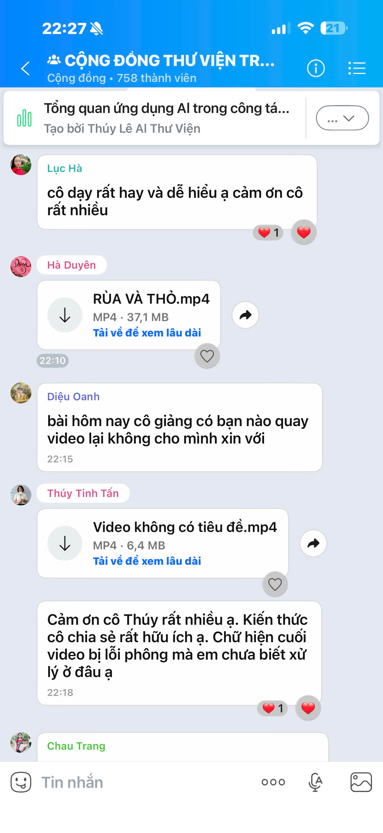 Feedback
